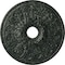 Ekena Millwork Ashley Ceiling Medallion (Canopies up to 4 3/4"), 23 7/8"OD x 4"ID x 2 1/8"P, Painted Turtle Crackle CM23ASPTC - alternate 1